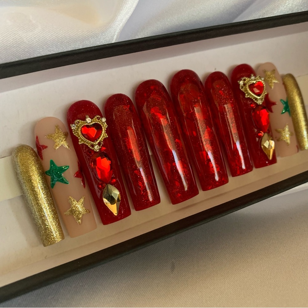 3XL Christmas Nails